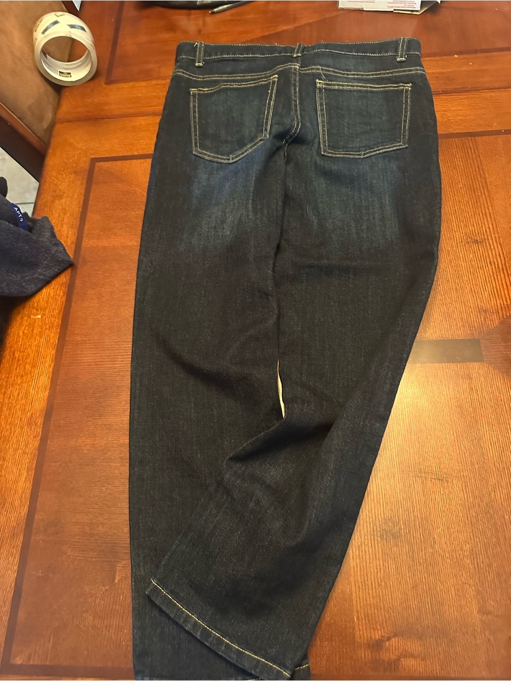 Kids Straight Dark Blue Jeans - Classic Everyday Style